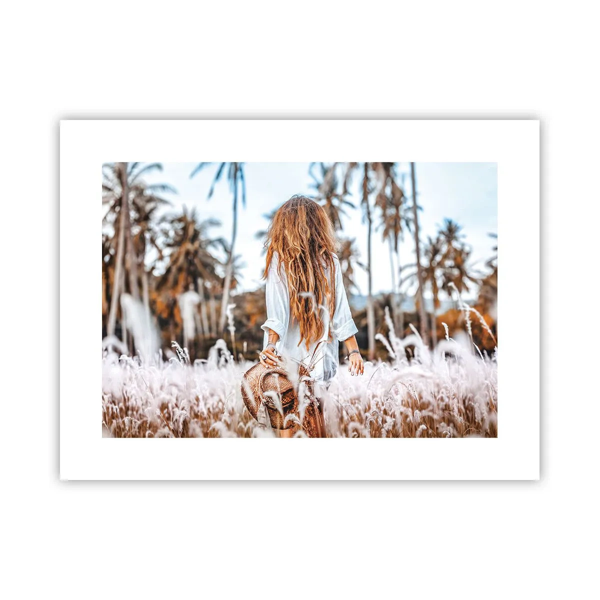 Poster - Geboren aus Grasflaum - 40x30 cm