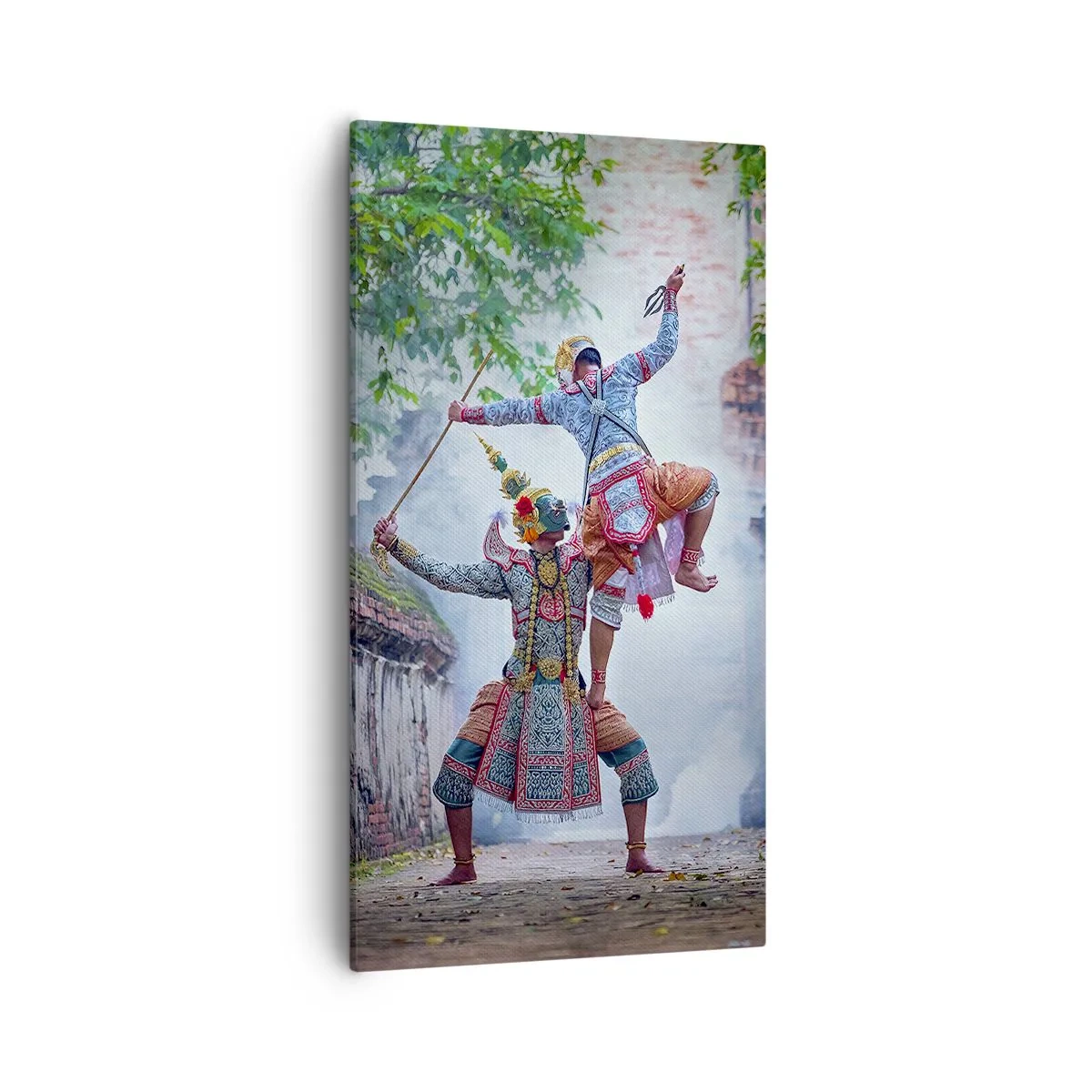 Bild auf Leinwand - Leinwandbild - Der Tanz ist umwerfend schön - 55x100 cm