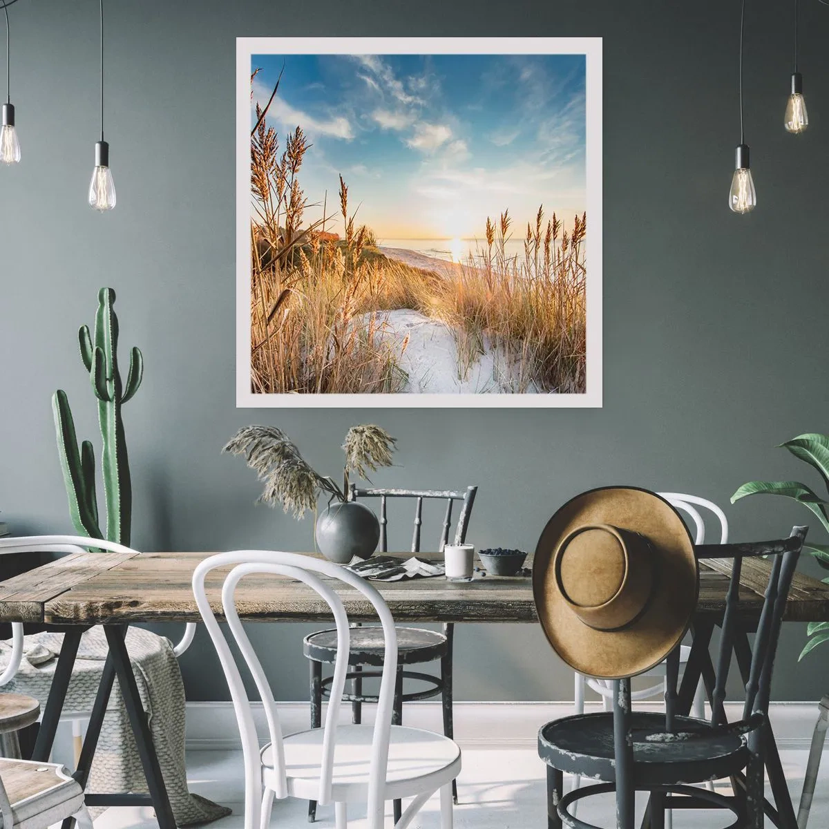 Poster - Nordstrand - 50x50 cm