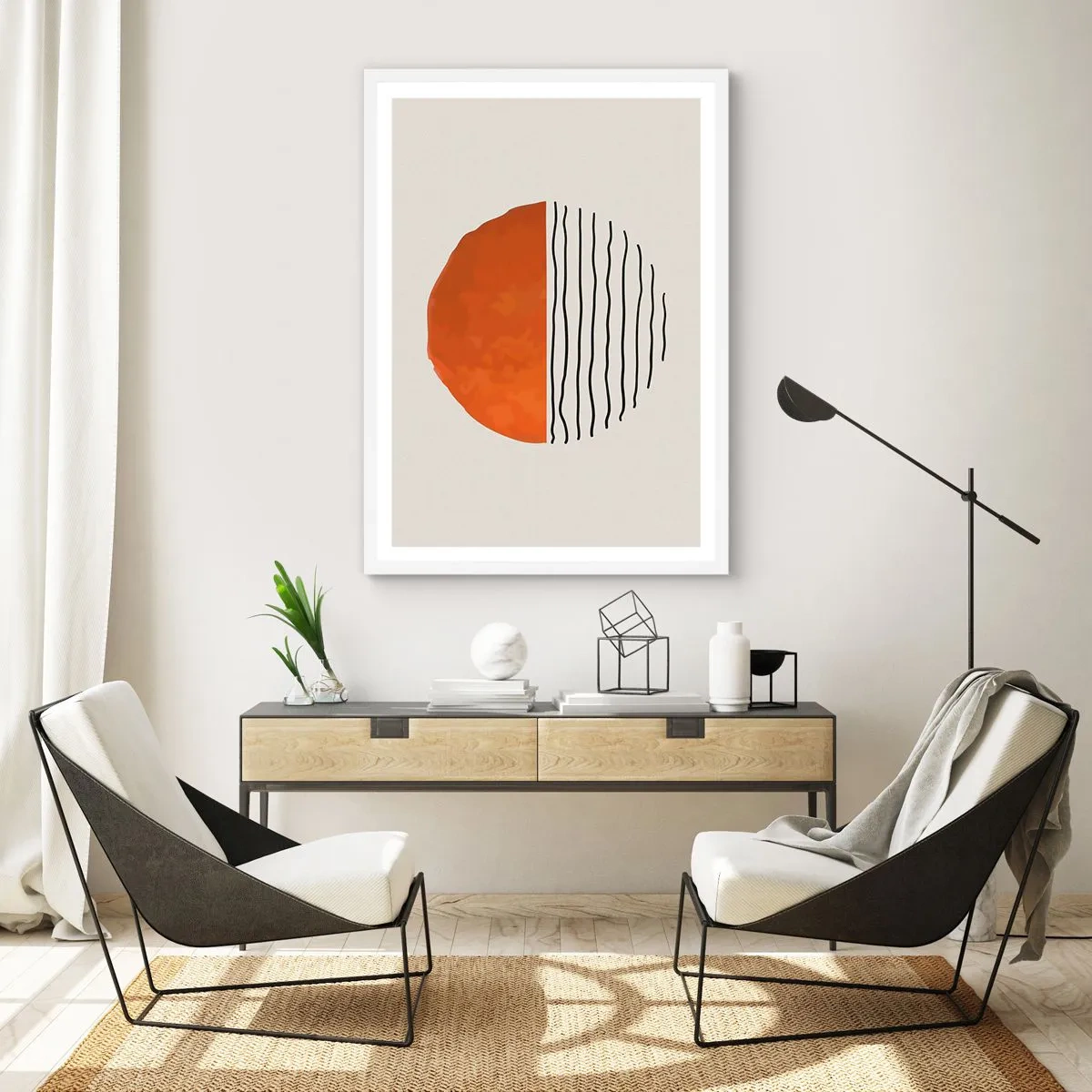 Poster in einem weißen Rahmen - Im japanischen Klima - 61x91 cm