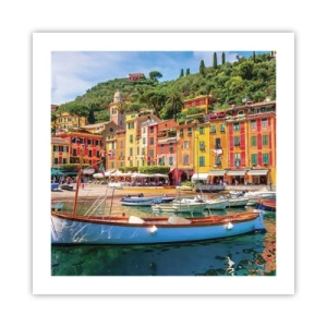 Poster - Italienischer Morgen - 50x50 cm