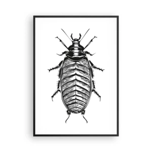 Poster in einem schwarzem Rahmen - Was für ein Exemplar! - 70x100 cm