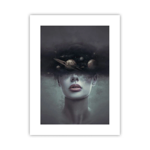 Poster - Und die Planeten spielen verrückt ... - 30x40 cm