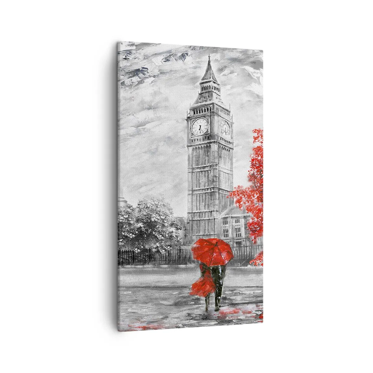 Bild auf Leinwand - Leinwandbild - Ein aufregender Tag - 45x80 cm