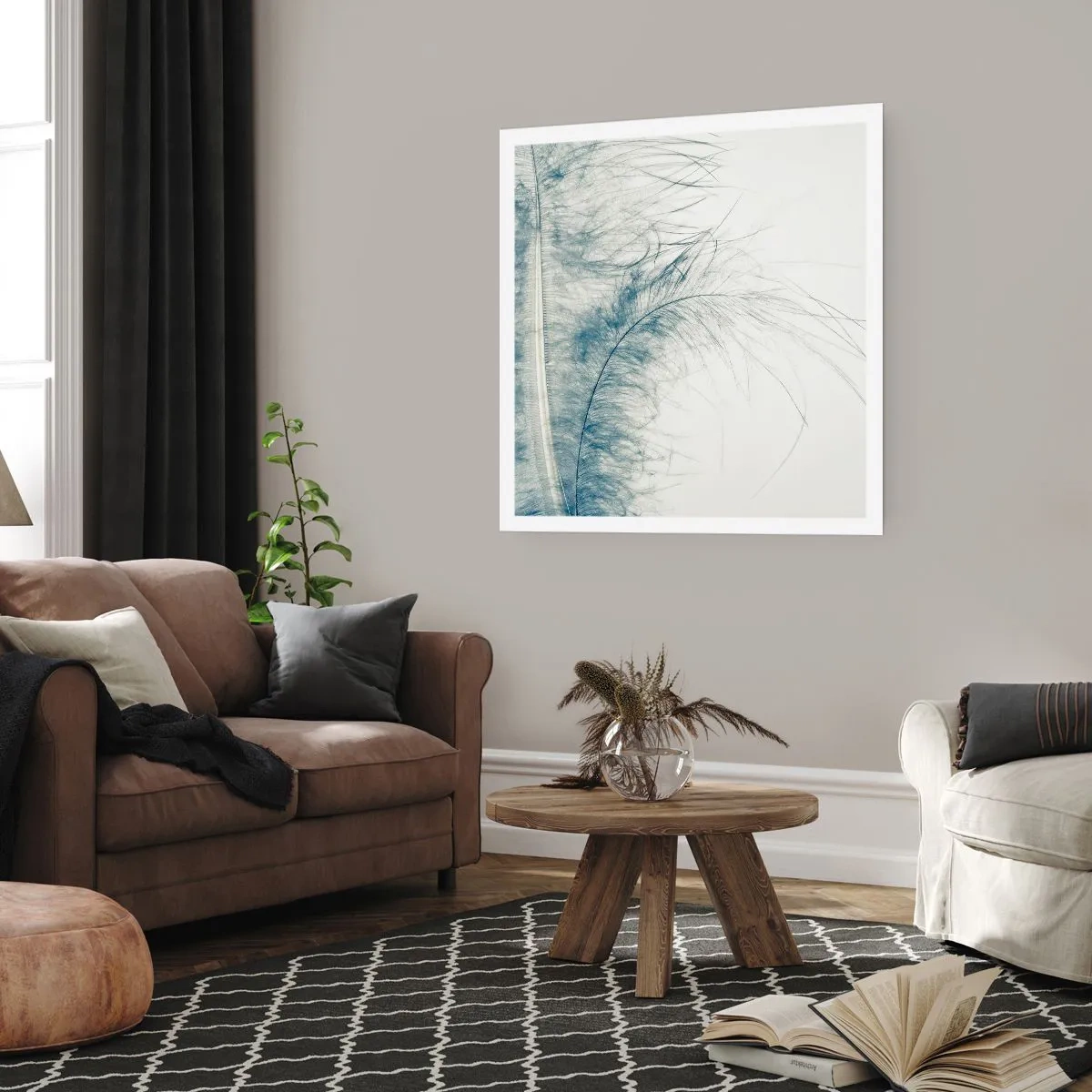 Poster - Flüstern der Natur - 60x60 cm
