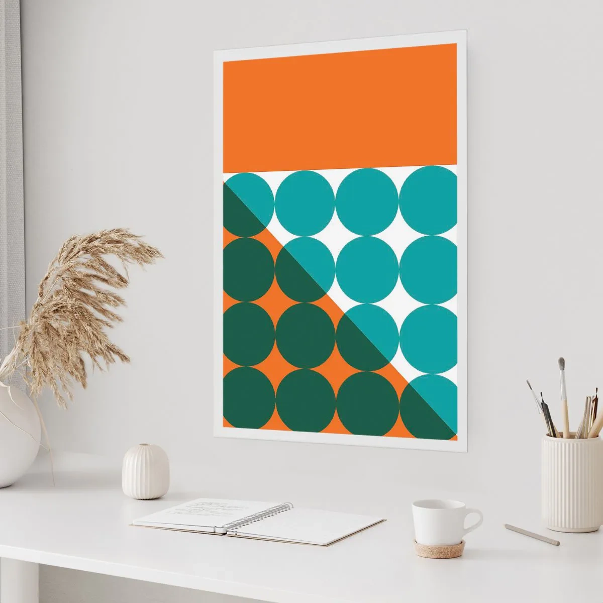 Poster - Nach oben und schräg - 70x100 cm