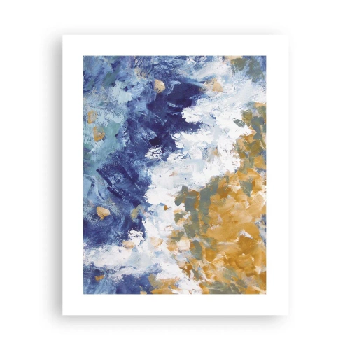 Poster - Tanz der Naturelemente - 40x50 cm