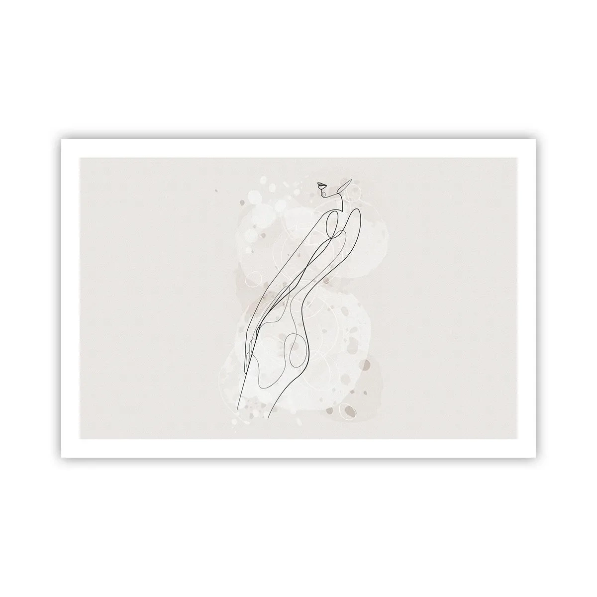 Poster - Der Blick schweift - 91x61 cm