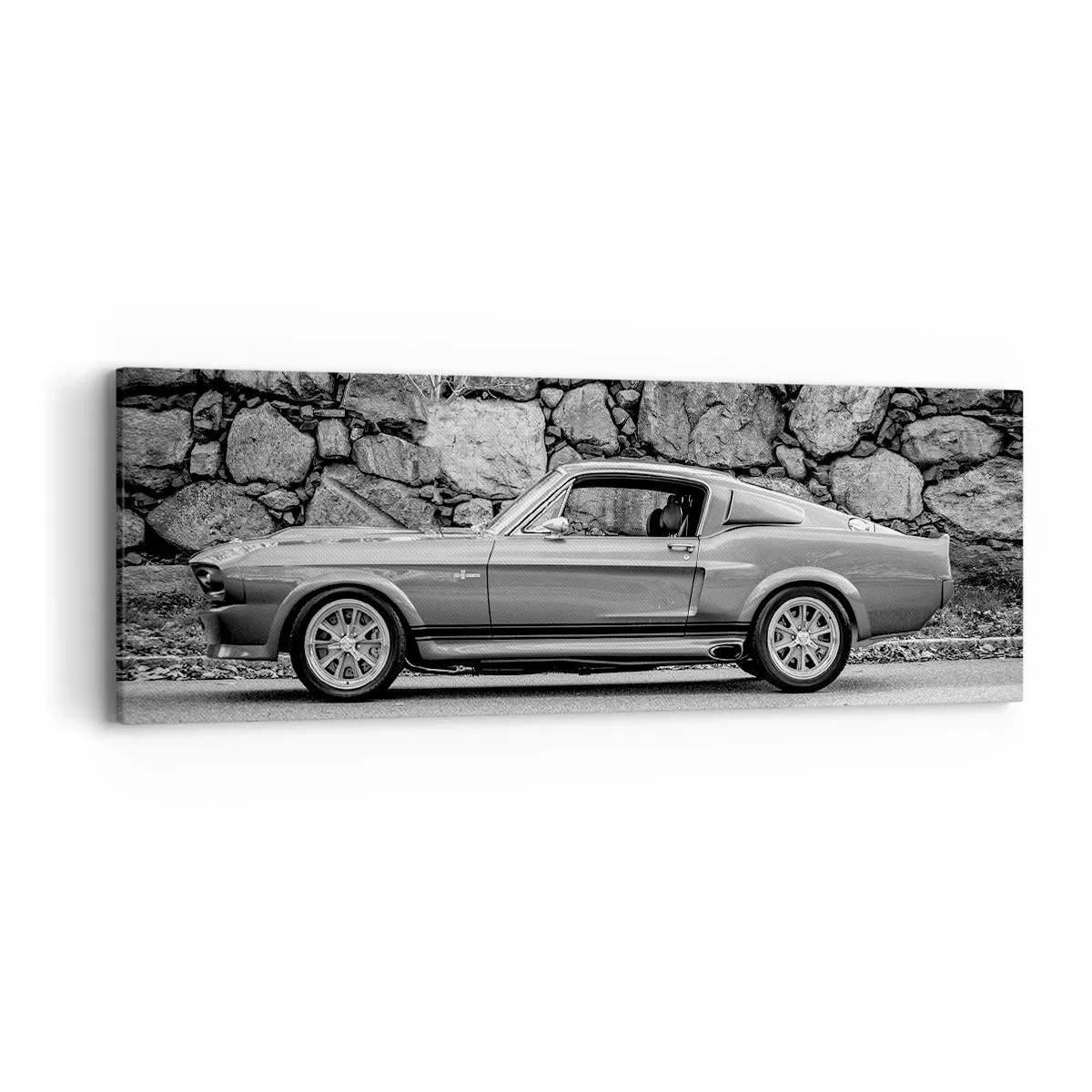 Bild auf Leinwand - Leinwandbild - Die Legende der 1960er - 90x30 cm