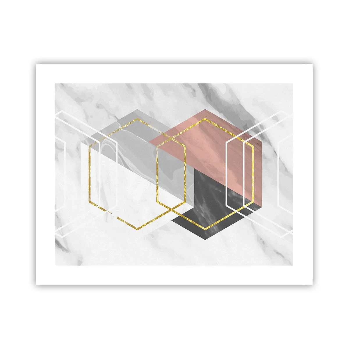 Poster - Kettenkomposition - 50x40 cm