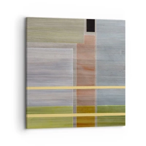 Bild auf Leinwand - Leinwandbild - Einfach und ruhig - 70x70 cm