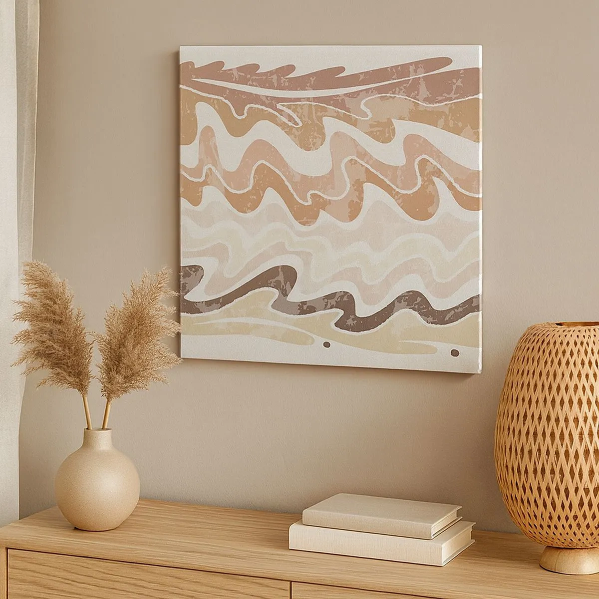 Bild auf Leinwand - Leinwandbild - Gute Energie – gute Gefühle - 30x30 cm