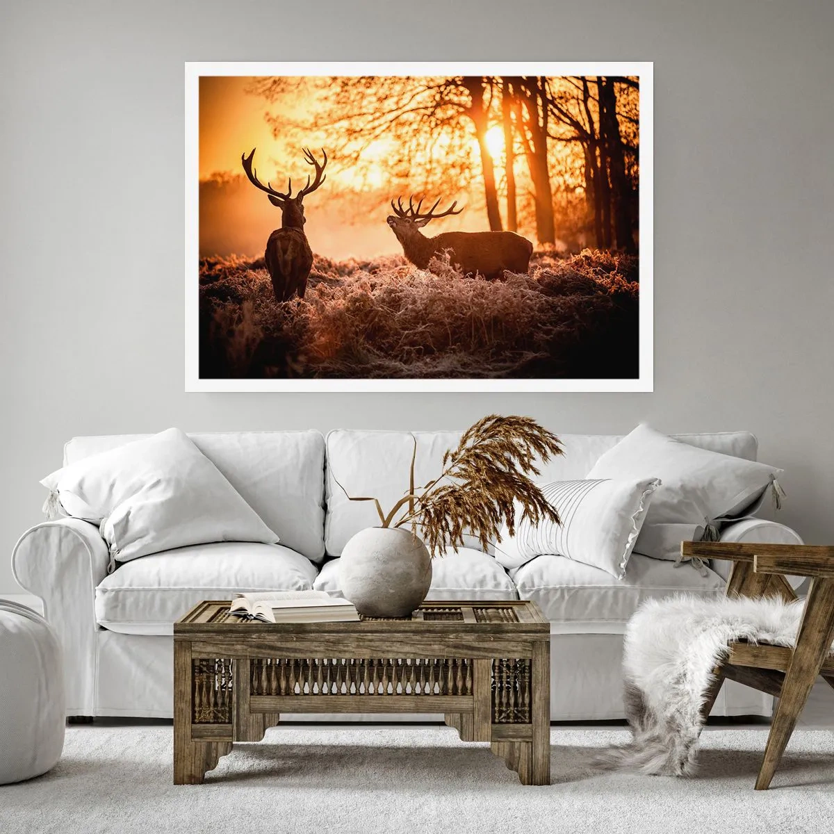 Poster - Der Traum eines Jägers - 70x50 cm