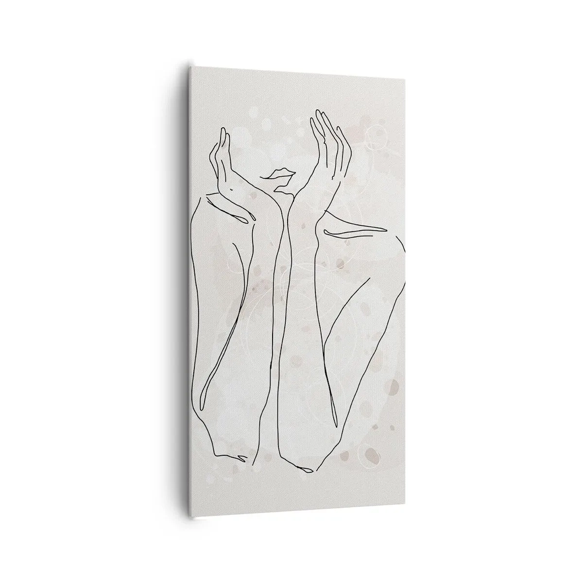 Bild auf Leinwand - Leinwandbild - Ein träumerischer Moment - 65x120 cm