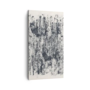 Bild auf Leinwand - Leinwandbild - Nebelige Komposition - 45x80 cm