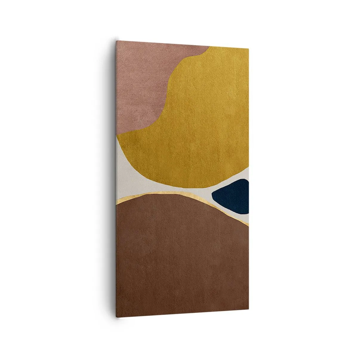 Bild auf Leinwand - Leinwandbild - Abstraktion – ein Ort im Raum - 65x120 cm