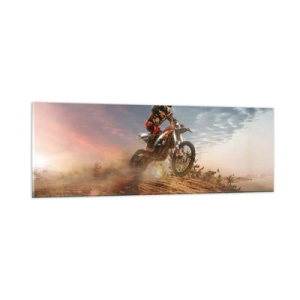 Glasbild - Bild auf glas - Für den Sieg - 90x30 cm