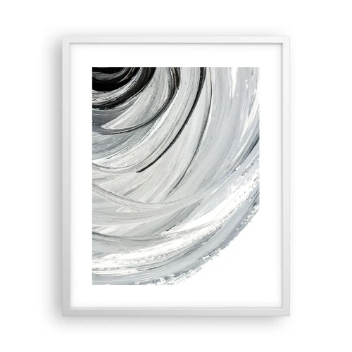 Poster in einem weißen Rahmen - Orbitale Komposition - 40x50 cm