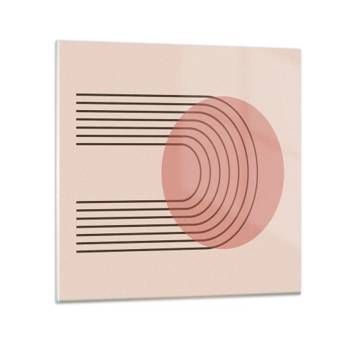 Glasbild - Bild auf glas - Unwiderstehliche Anziehungskraft - 60x60 cm