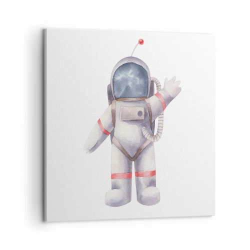 Bild auf Leinwand - Leinwandbild - Bis dann! - 50x50 cm