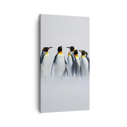 Bild auf Leinwand - Leinwandbild - Treffen in Abendkleidern - 45x80 cm