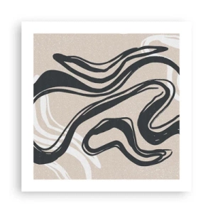 Poster - Vervielfachter Ausdruck - 50x50 cm