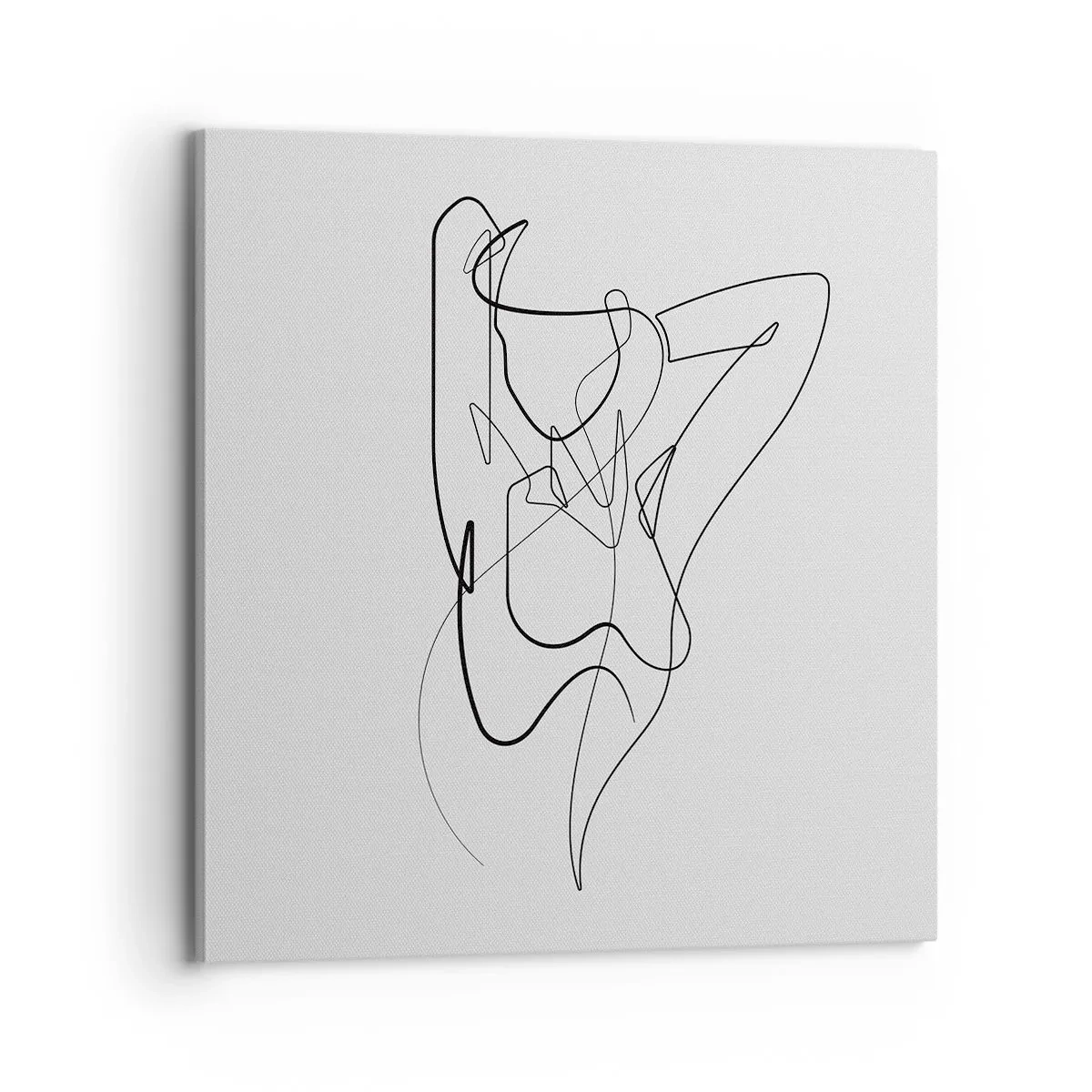 Bild auf Leinwand - Leinwandbild - So, wie du wirklich bist ... - 70x70 cm