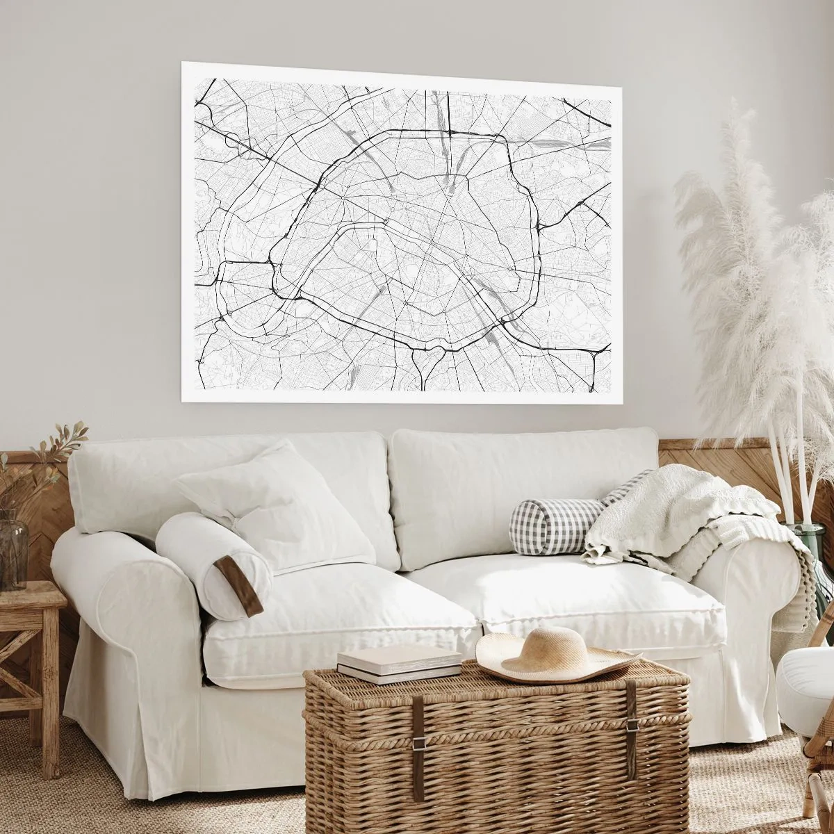 Poster - Pariser Blume - 50x40 cm