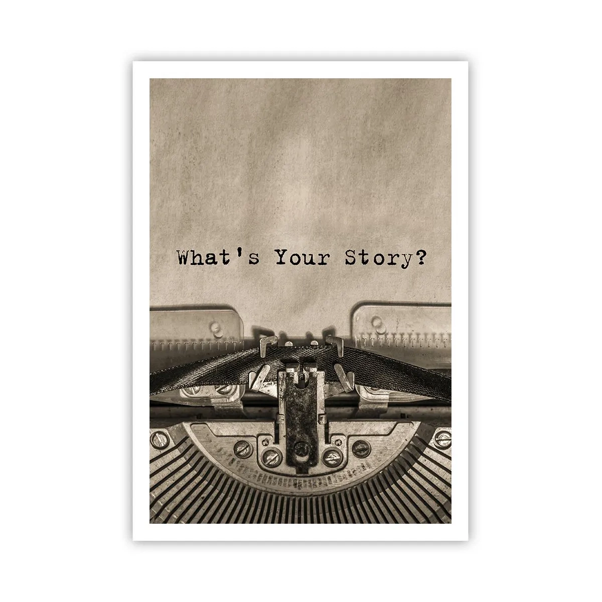 Poster - Erzähl es mir - 70x100 cm