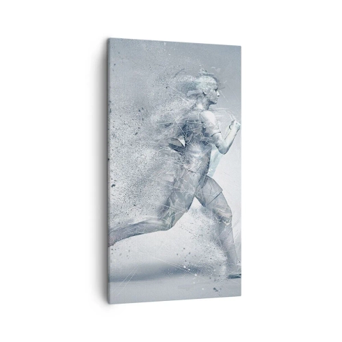 Bild auf Leinwand - Leinwandbild - Kristallklare Energie - 45x80 cm