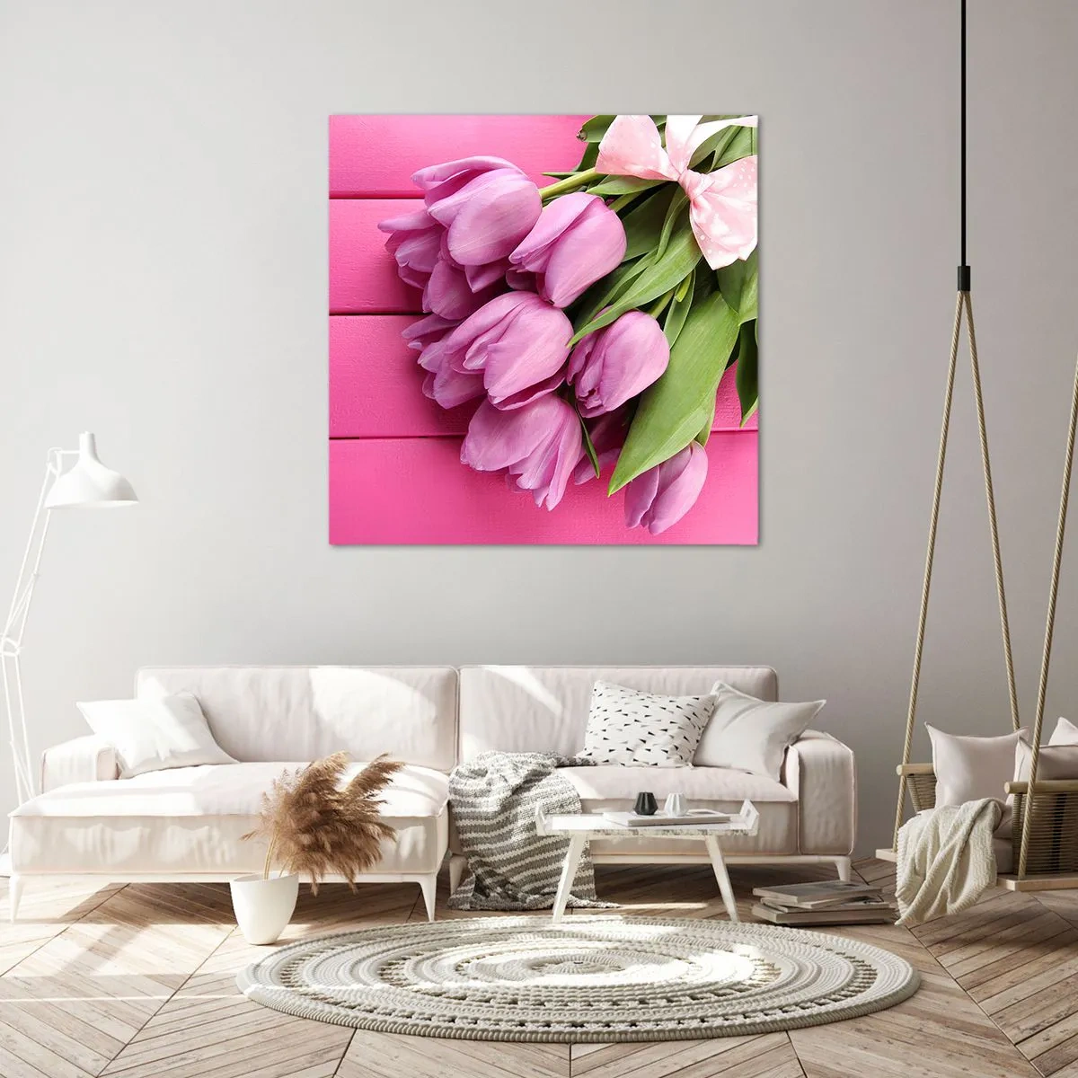 Bild auf Leinwand - Leinwandbild - Nur für dich - 30x30 cm