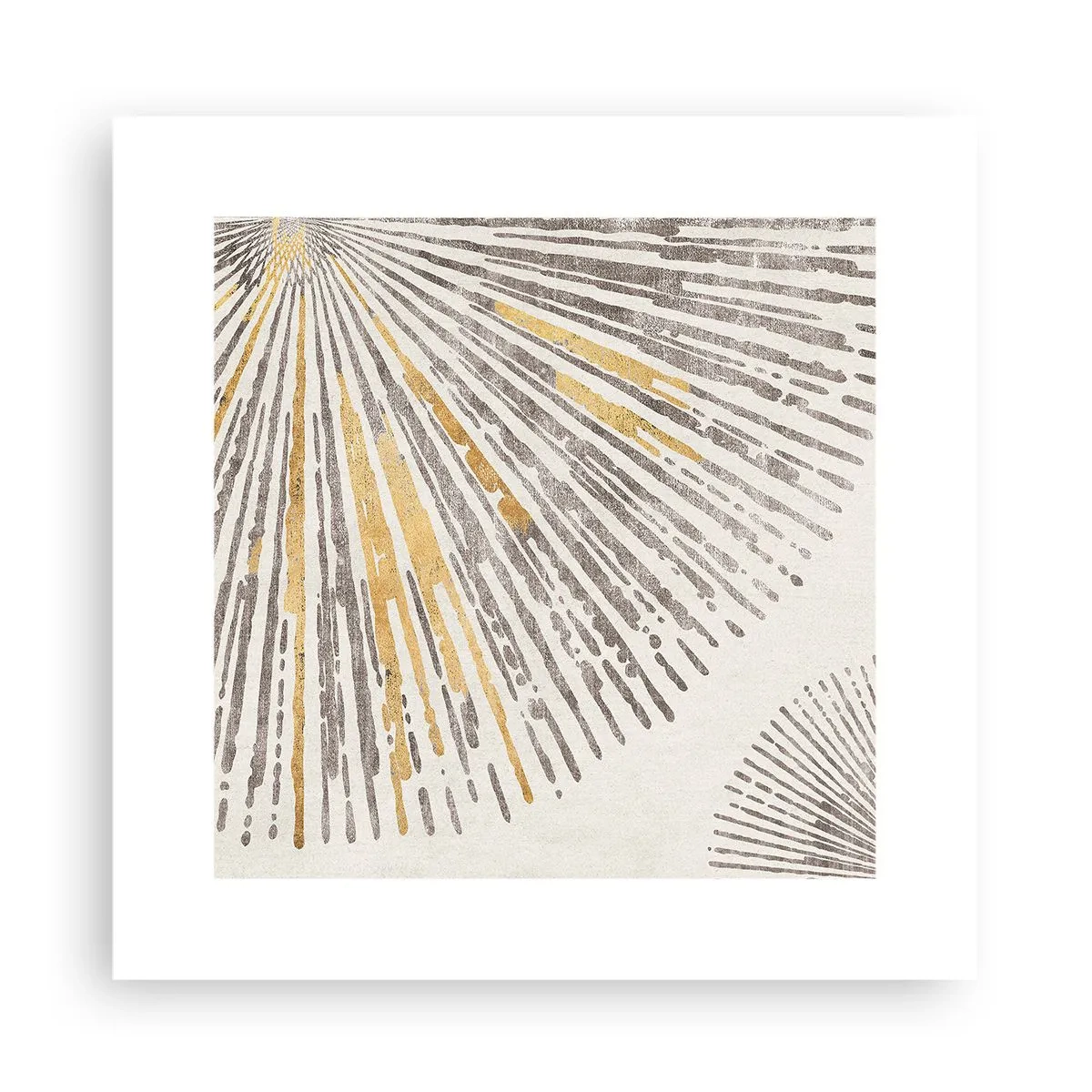 Poster - Schönheit des Strahls - 30x30 cm