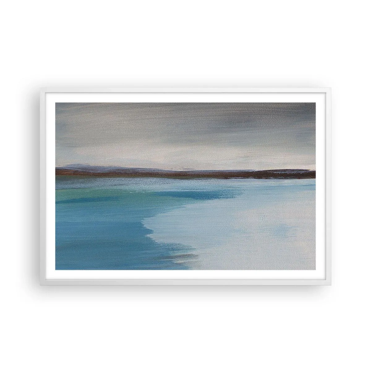 Poster in einem weißen Rahmen - Horizontale Landschaft - 91x61 cm