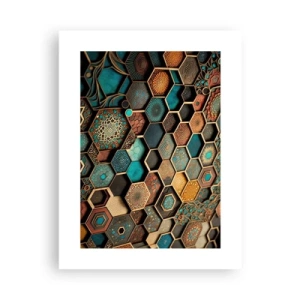 Poster - Arabische Ornamente – Variation - 30x40 cm
