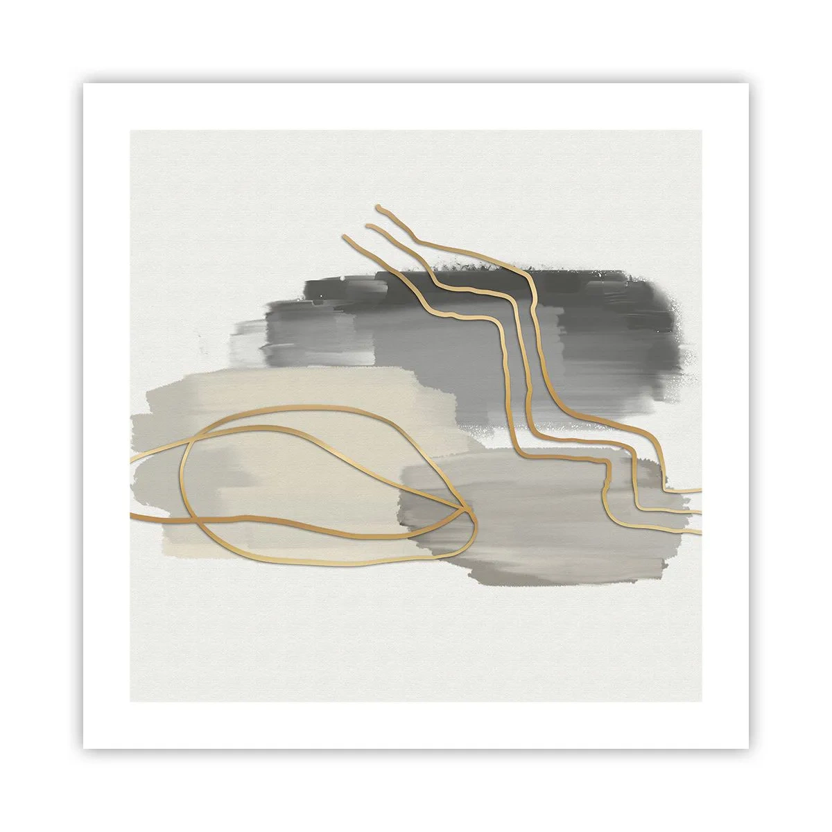 Poster - Dauer und Bewegung - 50x50 cm