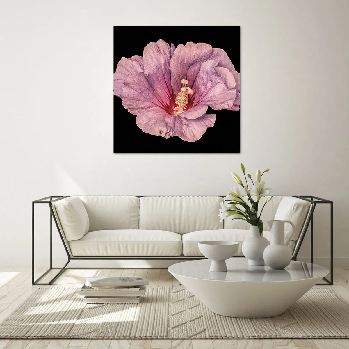 Glasbild - Bild auf glas - Direkt ins Herz - 30x30 cm