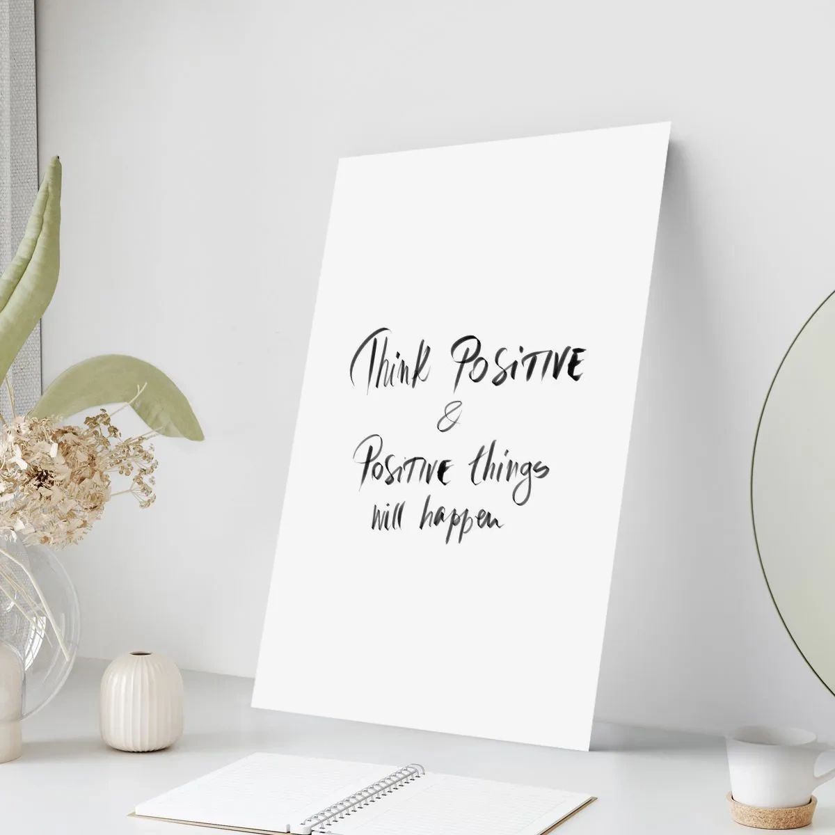 Poster - Wie soll man leben? - 40x50 cm