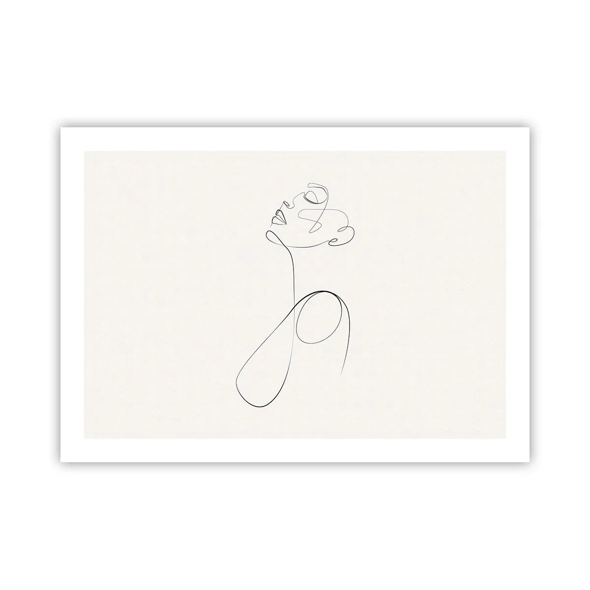 Poster - Versunken in Träumen - 70x50 cm