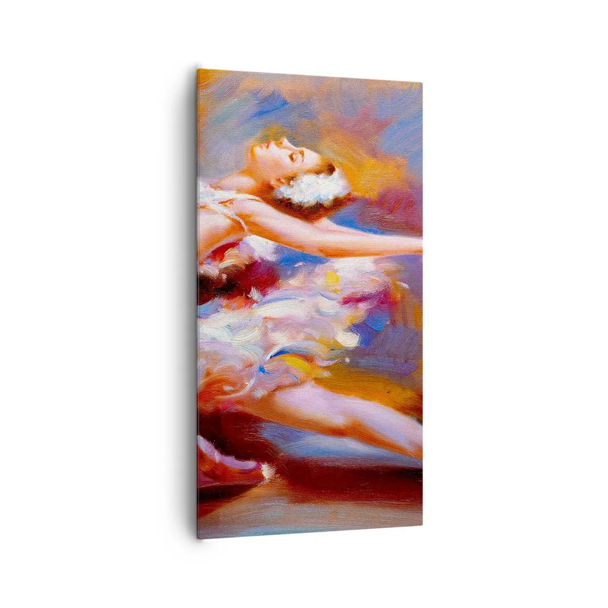Bild auf Leinwand - Leinwandbild - Schwan Gnade - 65x120 cm