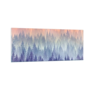 Glasbild - Bild auf glas - Hoch, höher, zum Himmel - 100x40 cm