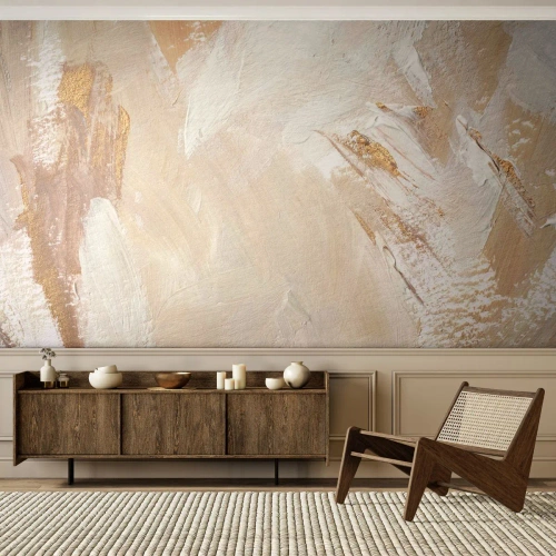 Fototapete Standard Eco - Pastellkomposition - Minimalistisch, Hell, Stück - 350x256 cm