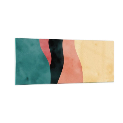 Glasbild - Bild auf glas - Konforme Nichtkonformität - 100x40 cm