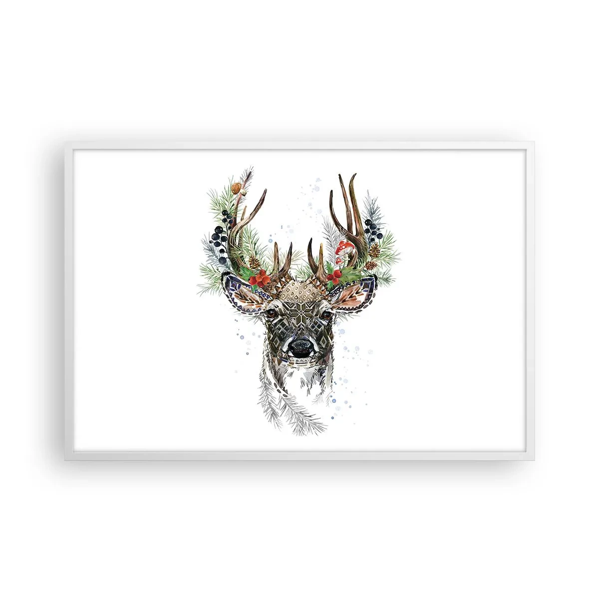 Poster in einem weißen Rahmen - Im festlichen Gewand - 91x61 cm