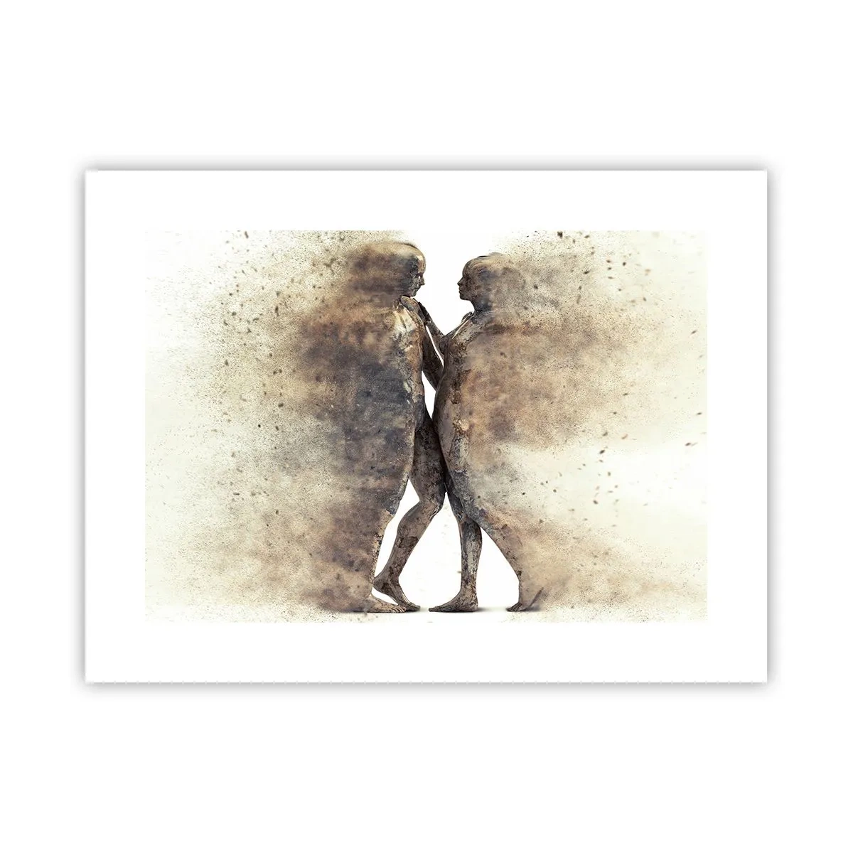 Poster - Sie erhoben sich aus dem Staub, um zu lieben - 40x30 cm