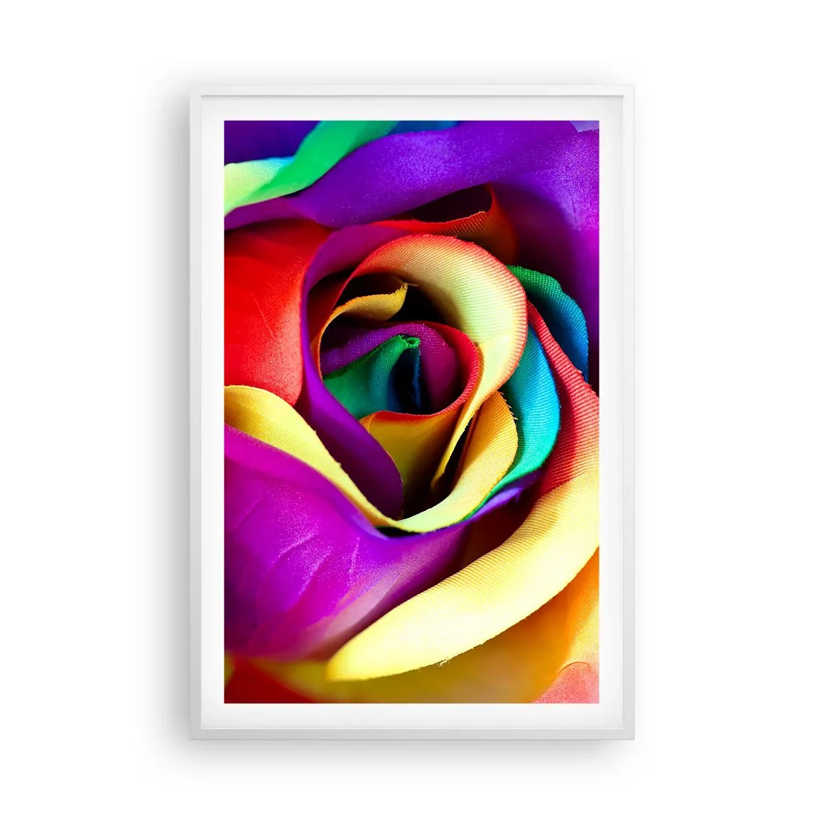 Poster in einem weißen Rahmen - Es ist unmöglich - 61x91 cm