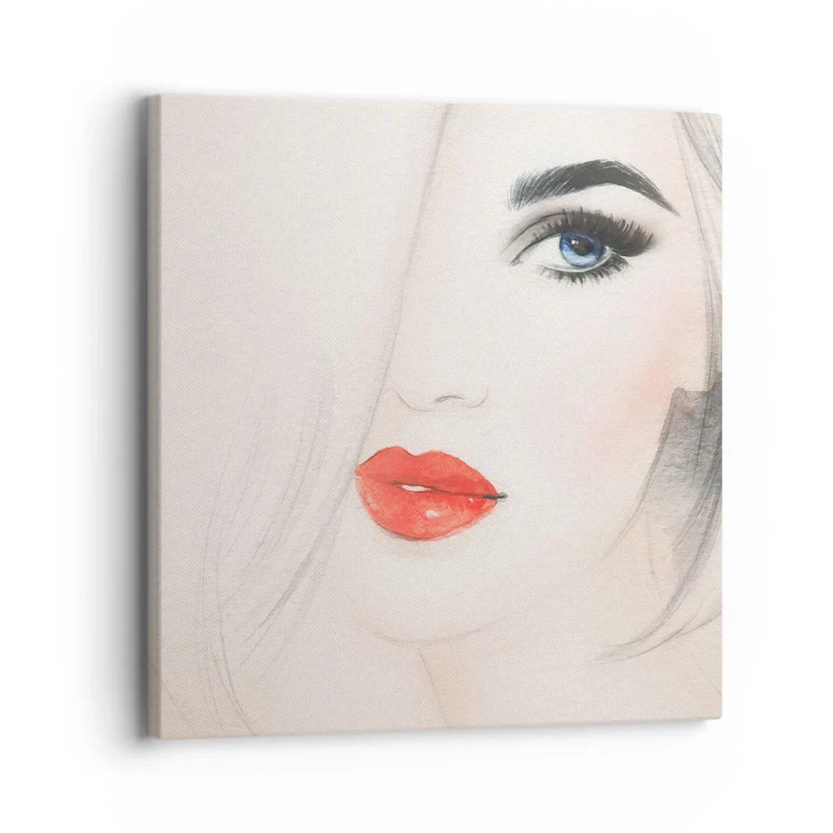 Bild auf Leinwand - Leinwandbild - Es hypnotisiert und berauscht - 30x30 cm