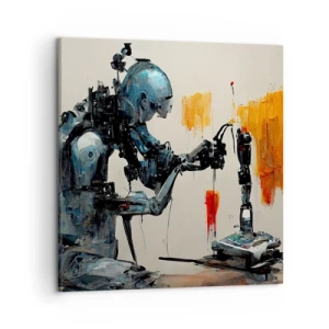 Bild auf Leinwand - Leinwandbild - Schon morgen… - 50x50 cm