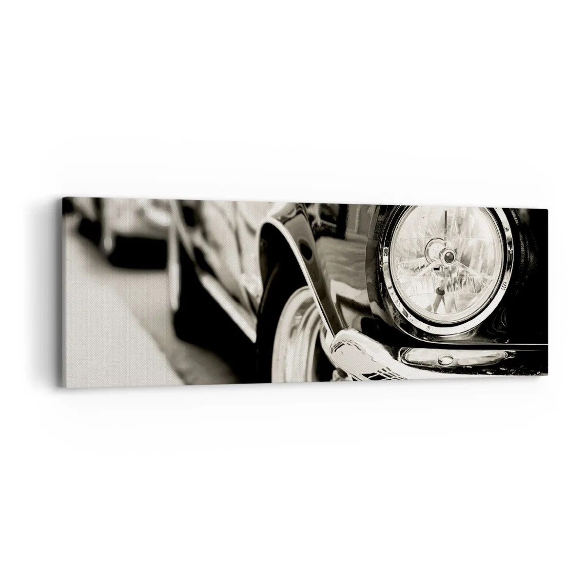 Bild auf Leinwand - Leinwandbild - Dauerhafter Glanz - 90x30 cm