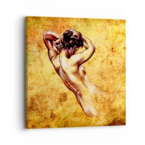 Bild auf Leinwand - Leinwandbild - Entdeckt, aber immer noch ein Rätsel - 30x30 cm