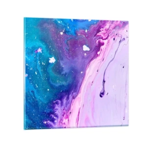 Glasbild - Bild auf glas - Yin und Yang - 50x50 cm